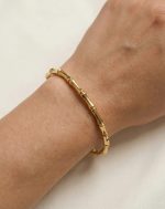 Tora Gold Kelepçe - Görsel 2